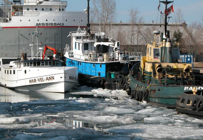 Sarnia Government Docks Winter