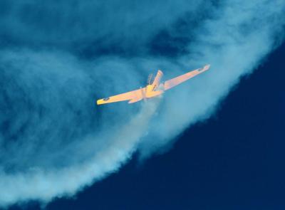 Harvard in Smoke Sarnia Air Show 2004