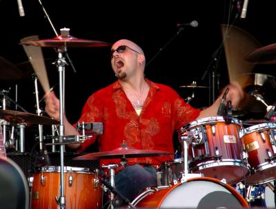 Tony on Drums Sarnia Air Show 2004