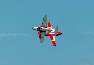 Snowbirds Passing Sarnia Air Show 2004