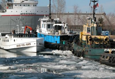 Sarnia Government Docks Winter