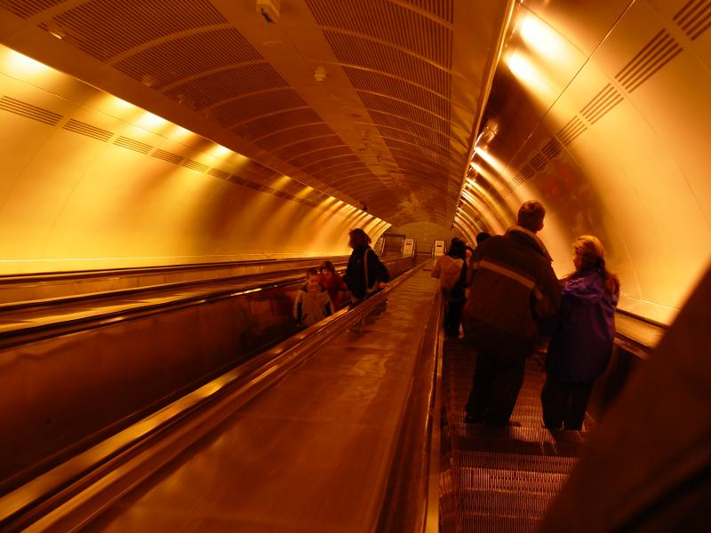Belgrade metro station