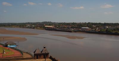 Mersey Sand Banks From The Bridge