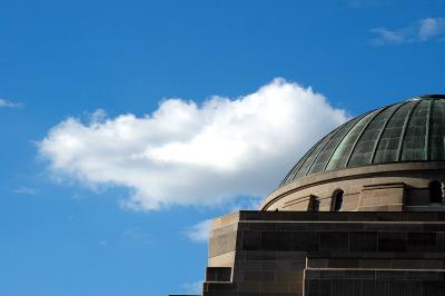Cloud over dome