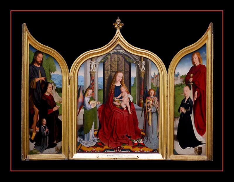 Triptyque de la famille Sedano (1490) par Grard DAVID