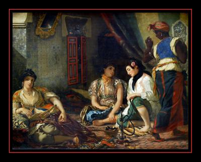 Femmes d Alger (1834) par Eugne DELACROIX