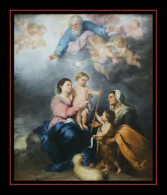 La Sainte Famille (1680) par MURILLO