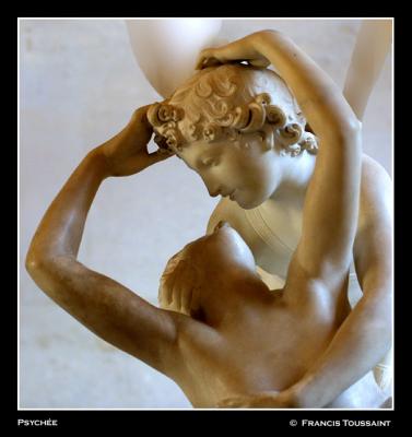 Psyché and Cupid  by Canova