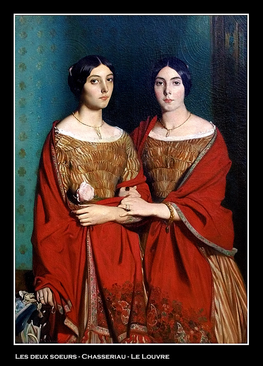 Les deux soeurs (1843) par Thodore CHASSERIAU