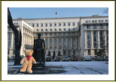 In front of the Senat House