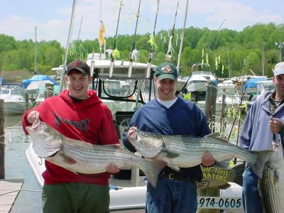 Mitchel & Ryan with Top 2 fish 42 and 41