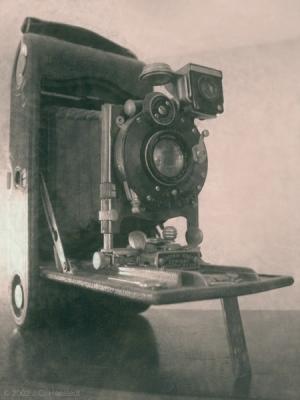 Old Kodak Camera antiqued