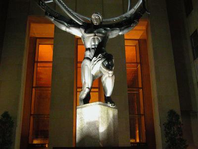 atlas, rockfeller center