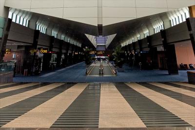 Singapore Airport, at the very end of T2