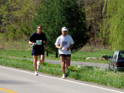 Garry running 4th leg
