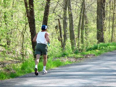 Terry running 5th leg