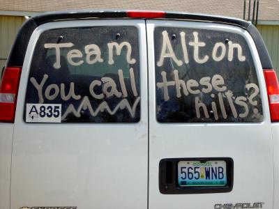 The Team Alton limousine