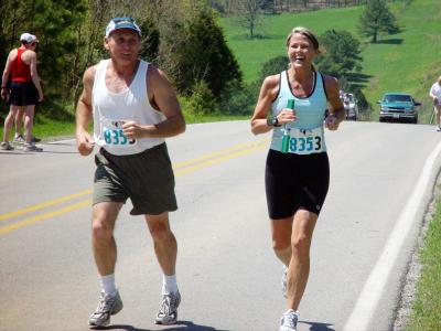 These hills are a piece of cake!