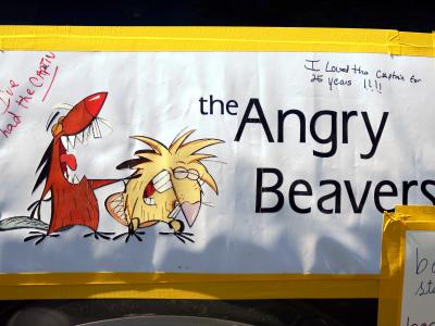 The Angry Beavers (who knows how they got THAT name!)
