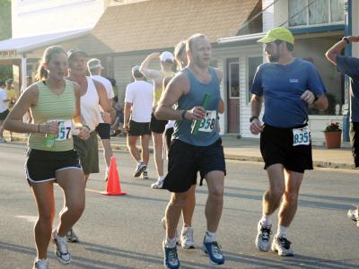 Team Alton heading for the finish line!!!