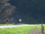 Jon running 2nd leg