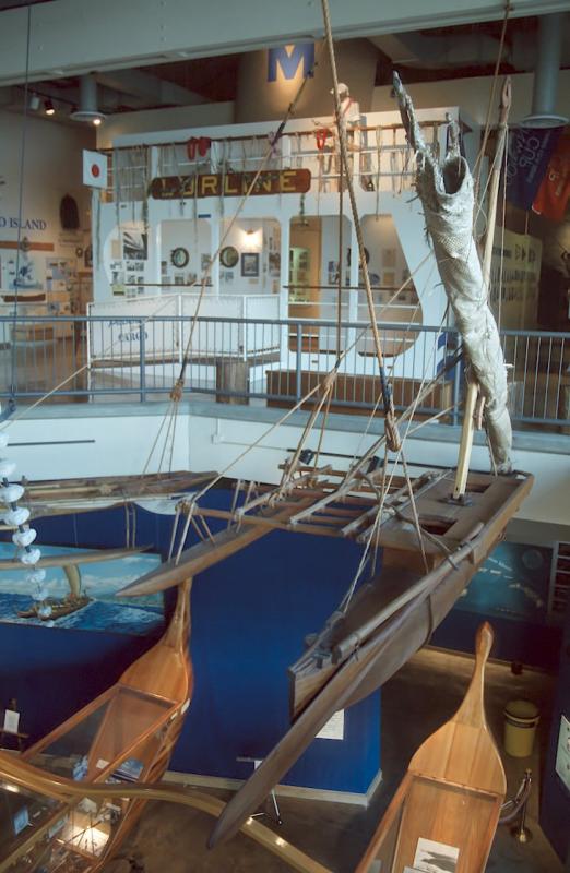 33C-20 Outrigger with sail