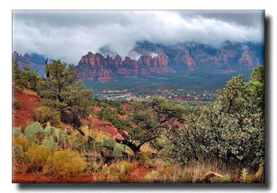 Rainy Day in Red Rock Country