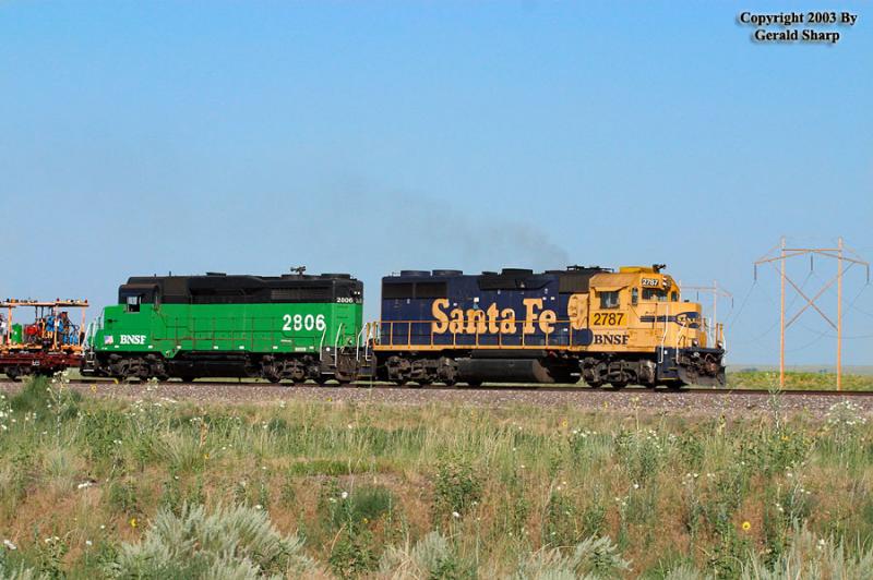 BNSF 2787 West At Old Tampa