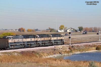 BNSF 9633 East At Tonville