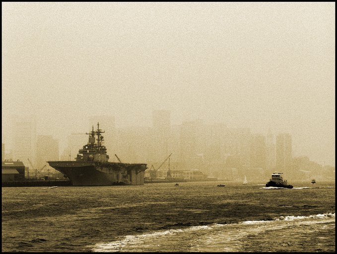 Boston Harbor Smoke