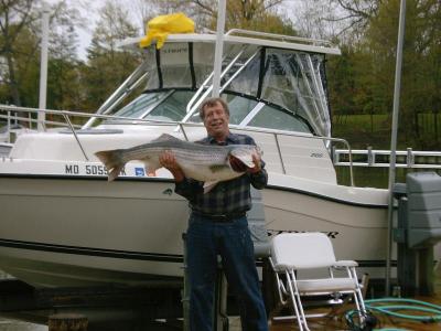 Ted Peapos caught this 42.5 at marker 83.jpg