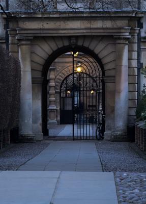 Clare College archways