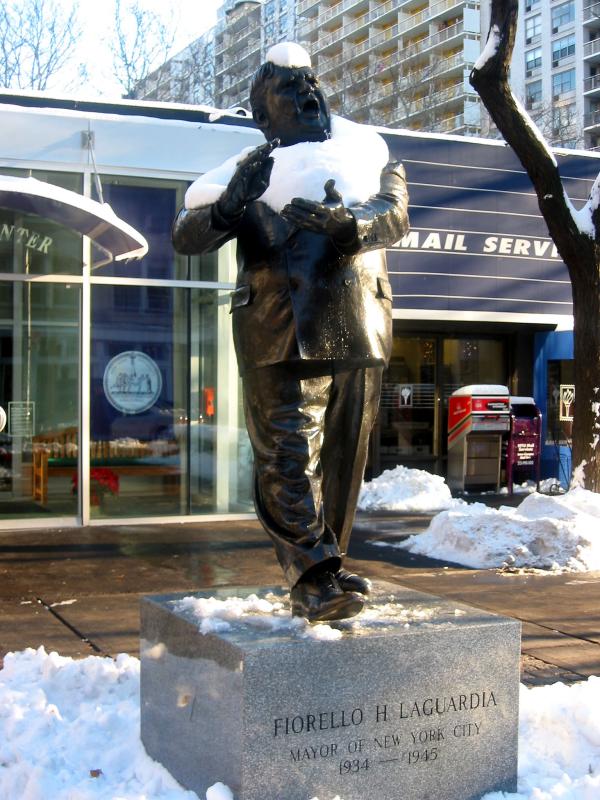 Mayor LaGuardia Statue