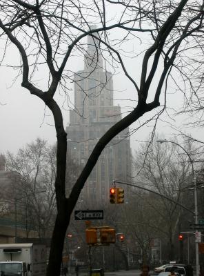 Foggy View from LaGuardia Place - Northern Horizon