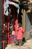 Looking intoThe Stork Club on Sullivan Street SOHO