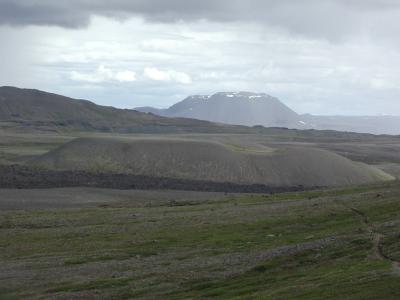 Walking back to the camping-site