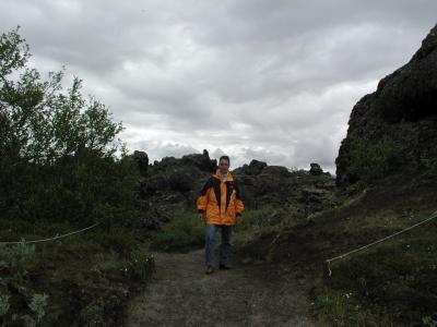 Volcano-rocks at Dimmuborgir