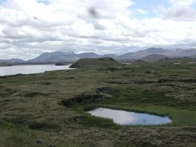 Strange crater-landscape