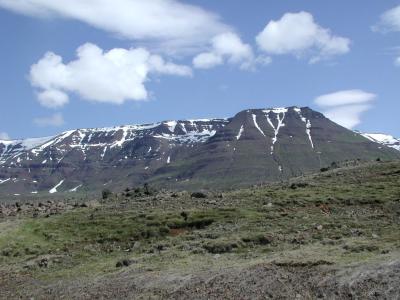 Mountains on the way to Glaumbaer