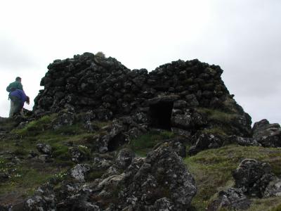 Ancient fishing-huts of Guffuskullur