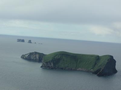 Flying to the Westman-Island-group