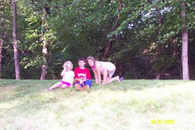 2002 family reunion at the cabin