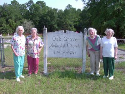 Oak Grove (Old Telfair) Was Our First Stop - Then Old Feronia