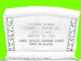 Grave of Chief Justice Boney At Bethel Church, China Hill, Near Jacksonville, Ga.