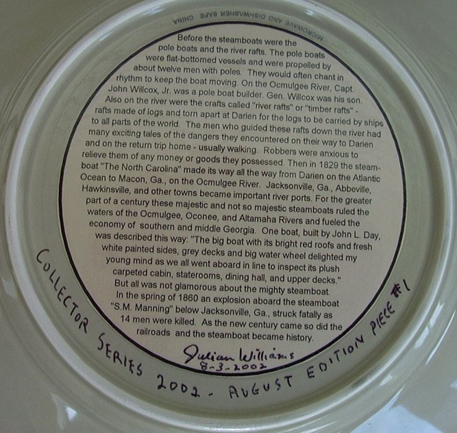 Story of The Steamboat [Reverse Side]