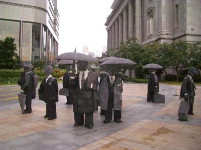 Ju Ming statues 2005
