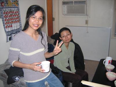 Dinner at Florrie's Apartment