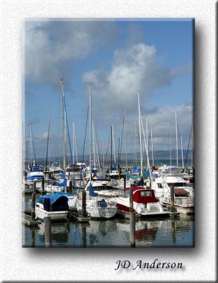 Sailboats on San Francisco Bay