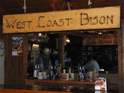 The bar at  Camp Scheidneck
