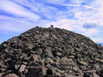 The Peak,  The Pyramid, Elev 13,821 ft.